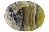 1.5" Rainbow Fluorite Worry Stones - Photo 2